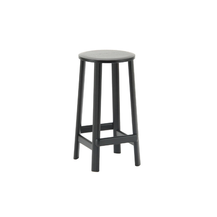 Karimoku New Standard - ARCHIVE BARSTOOL LOW black - Stool 