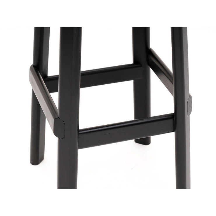 Karimoku New Standard - ARCHIVE BARSTOOL PAD HIGH black - Stool 