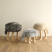 Takumi Kohgei - Animal Stool_Fox Gray - Stool 