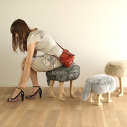 Takumi Kohgei - Animal Stool_Fox Gray - Stool 