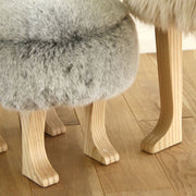 Takumi Kohgei - Animal Stool_Fox Gray - Stool 