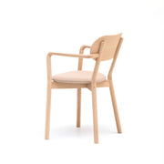 Karimoku New Standard - CASTOR ARM CHAIR PLUS PAD oak - Dining Chair 