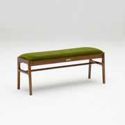 Karimoku60 - bench moquette green - Bench 