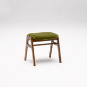 Karimoku60 - stacking stool moquette green - Stool 