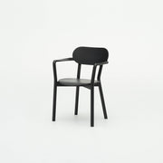 Karimoku New Standard - CASTOR ARM CHAIR black - Dining Chair 