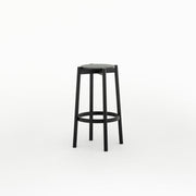 Karimoku New Standard - CASTOR BAR STOOL HIGH black - Stool 