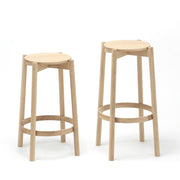 Karimoku New Standard - CASTOR BAR STOOL HIGH black - Stool 