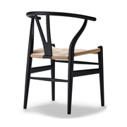 Carl Hansen & Son - CH24 SOFT Wishbone Chair soft black - Dining Chair 