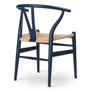 Carl Hansen & Son - CH24 SOFT Wishbone Chair soft blue - Dining Chair 