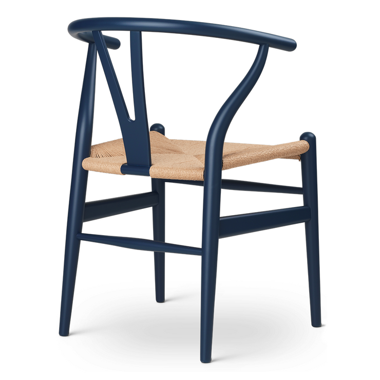 Carl Hansen & Son - CH24 SOFT Wishbone Chair soft blue - Dining Chair 