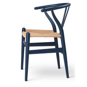 Carl Hansen & Son - CH24 SOFT Wishbone Chair soft blue - Dining Chair 