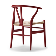 Carl Hansen & Son - CH24 SOFT Wishbone Chair soft red - Dining Chair 