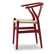 Carl Hansen & Son - CH24 SOFT Wishbone Chair soft red - Dining Chair 