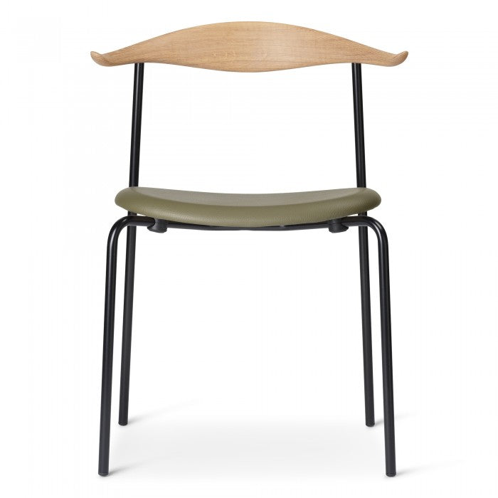 Carl Hansen & Son - CH88P Chair in black steel frame - Dining Chair 