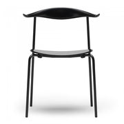 Carl Hansen & Son - CH88T Chair in black steel frame - Dining Chair 