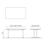 Nissin - CHORUS Dining Table - Dining Table 