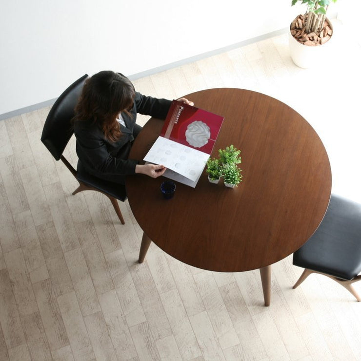Takumi Kohgei - Creer Dining Round Table - Dining Table 