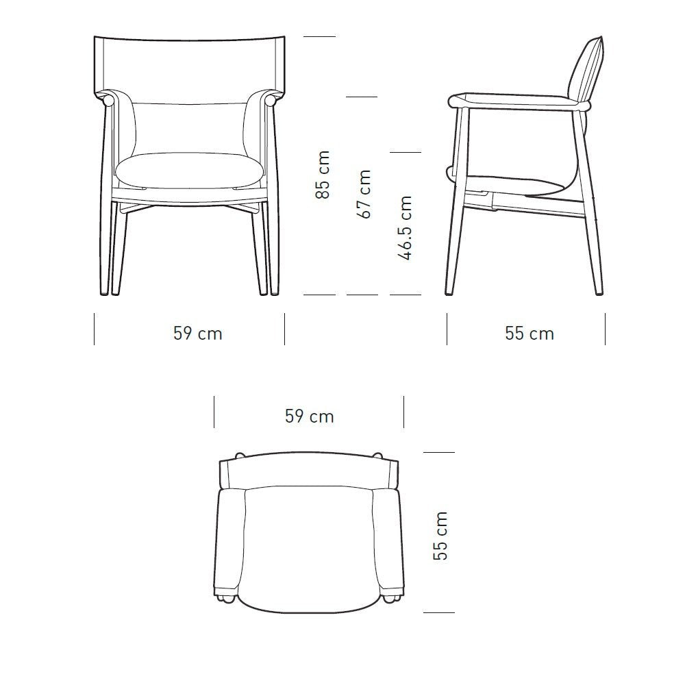 Carl Hansen & Son - E005 Embrace Chair - Dining Chair 