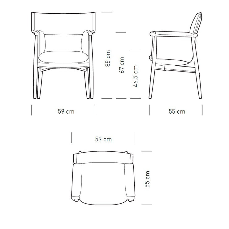 Carl Hansen & Son - E005 Embrace Chair - Dining Chair 