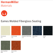 Herman Miller - Eames Molded Fiberglass Armchair Dowel Base - Dining Chair 