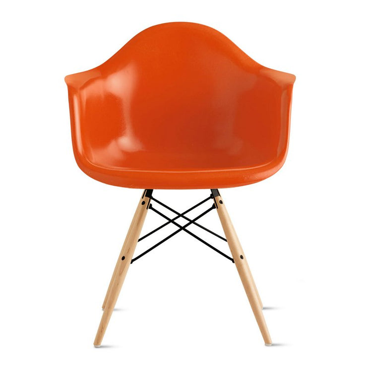 Herman Miller - Eames Molded Fiberglass Armchair Dowel Base - Dining Chair 