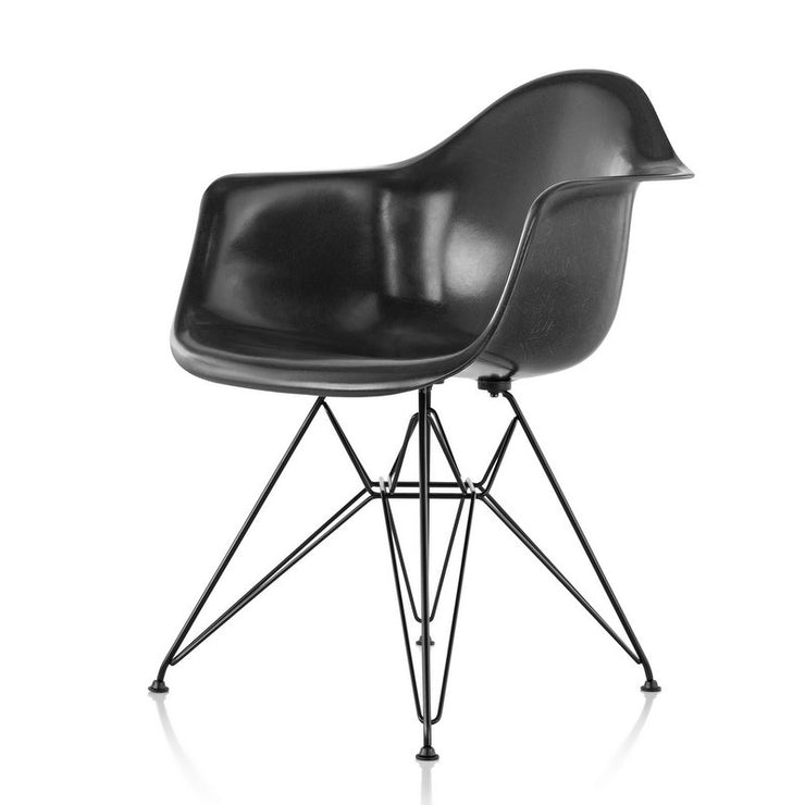 Herman Miller - Eames Molded Fiberglass Armchair Wire Base - Dining Chair 