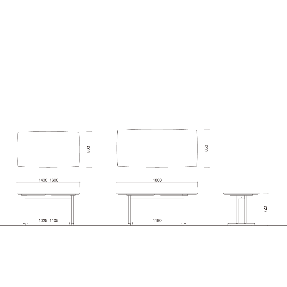 Takumi Kohgei - FAWN Dining Table - Dining Table 