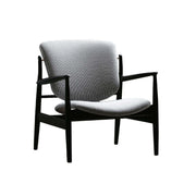 House of Finn Juhl - France Chair in Black Painted Oak Wood - Armchair 