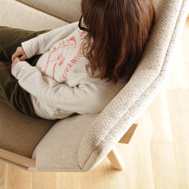 Takumi Kohgei - Grande 1P Sofa Maple - Armchair 
