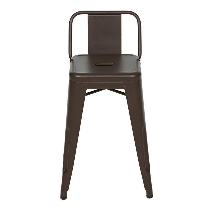 TOLIX - TOLIX Low Backrest Stool steel S - Stool 