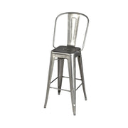 TOLIX - TOLIX High Backrest Stool H - Stool 