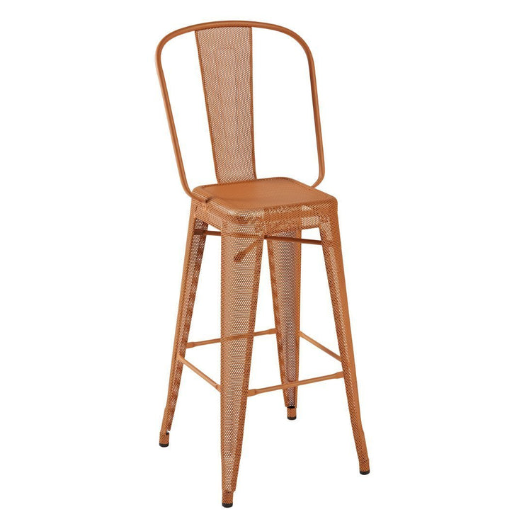 TOLIX - TOLIX High Backrest Stool Perforated H - Stool 