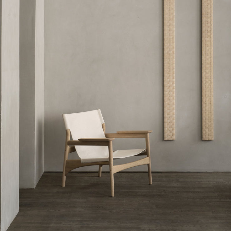 Karimoku Case Study - KCS Lounge Chair N-LC02 Canvas - Armchair 