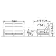 Karimoku - Karimoku WT51 Sofa 2P - Sofa 