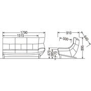 Karimoku - Karimoku 46 Sofa Module Left Armrest 3P - Sofa 