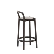 Karimoku New Standard - CASTOR BACKREST BAR STOOL LOW black - Stool 