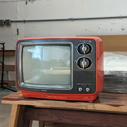 Rental - RENTAL_Vintage Toshiba Red Television - Rental 