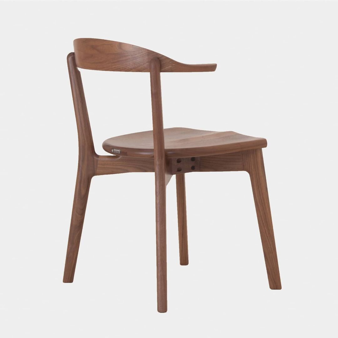 Nagano Interior - REAL arm chair DC352-1W - Dining Chair 