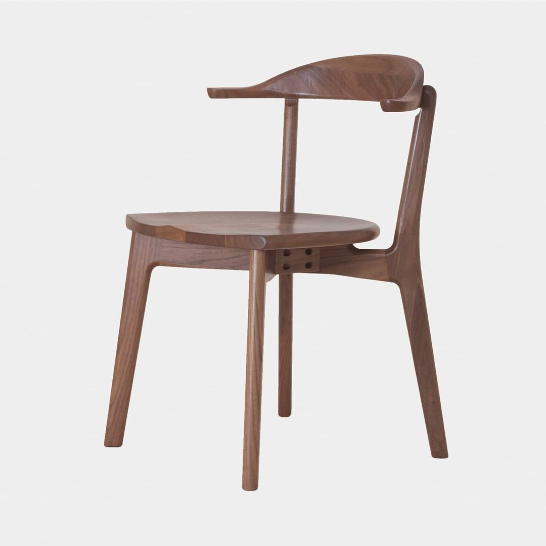 Nagano Interior - REAL arm chair DC352-1W - Dining Chair 