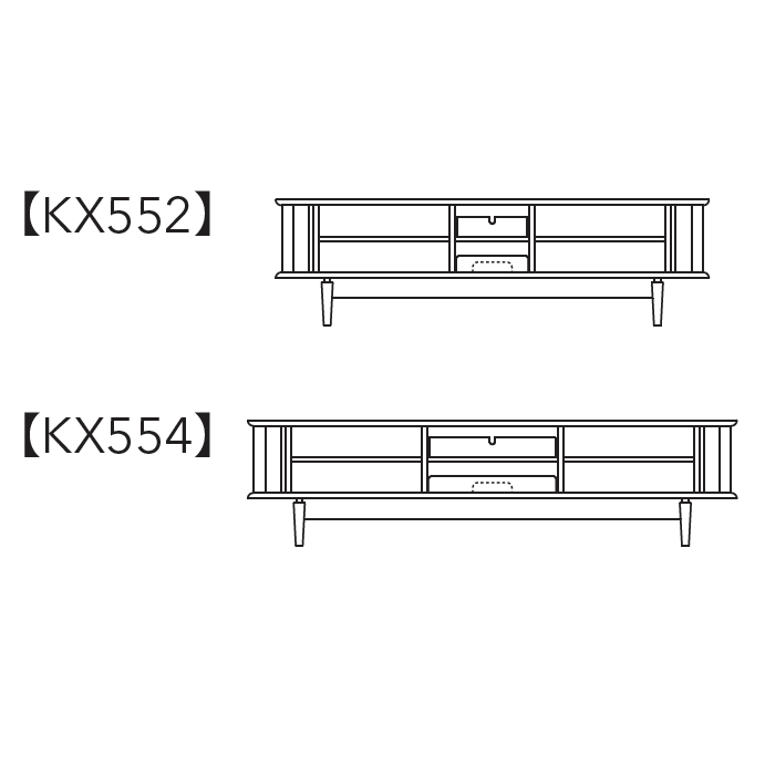 HIDA - SEOTO-EX TV Board - Cabinet 