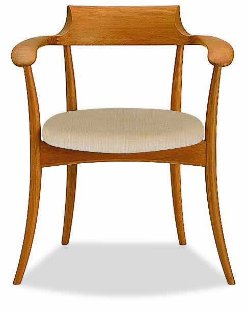 HIDA - CRESCENT Arm Chair Oak - Dining Chair 