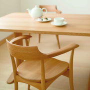 HIDA - CRESCENT Arm Chair Oak - Dining Chair 