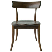 HIDA - CRESCENT Chair Walnut - Dining Chair 