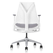 Herman Miller - Sayl Chair Fog Base with Studio White Y-Tower - Task Chair 