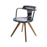 TOLIX - T14 Wooden Chair stainless steel - Dining Chair 