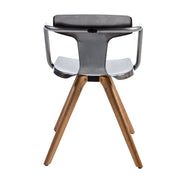 TOLIX - T14 Wooden Chair stainless steel - Dining Chair 