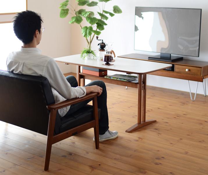 Karimoku60 - cafe table L walnut - Dining Table 