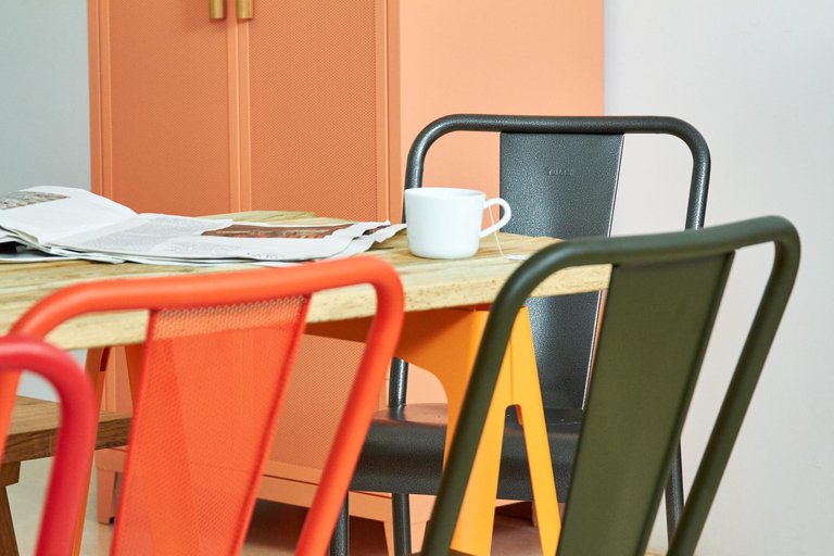 TOLIX - T37 Chair Perforated - Dining Chair 