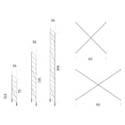 Mobles 114 - TRIA freestanding set cross bar - Accessories 