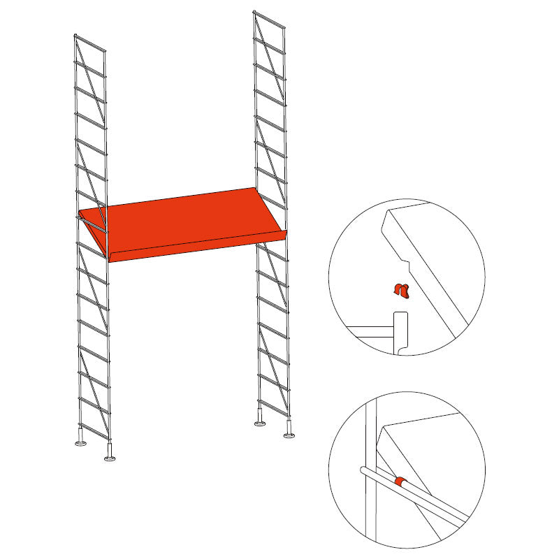 Mobles 114 - TRIA 36 inclined shelf - Accessories 